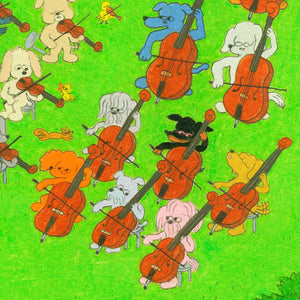 Dogs playing symphony