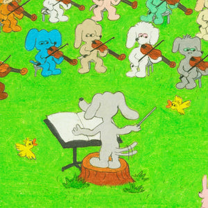 Dogs playing symphony