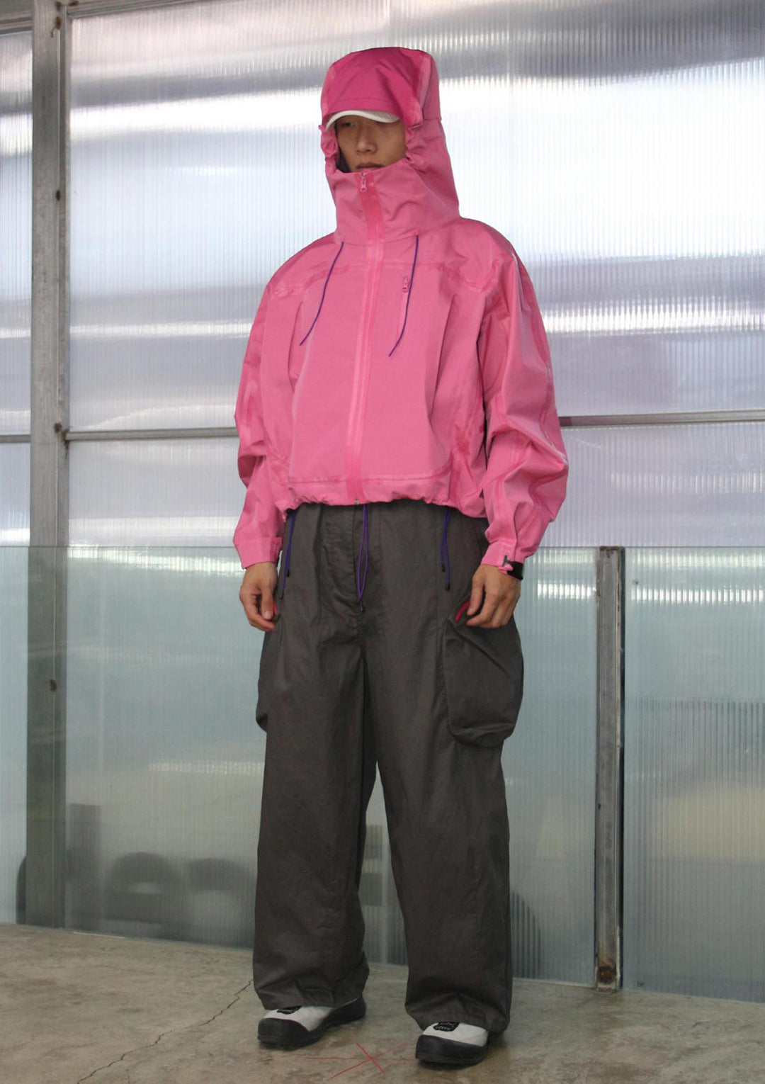 Waterproof Hardshell Jacket 防水硬壳冲锋衣 - Pink