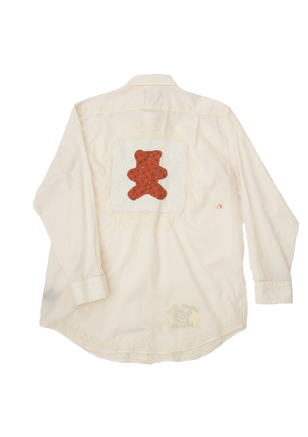 protected gummy button-up