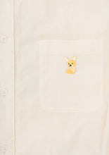 protected gummy button-up