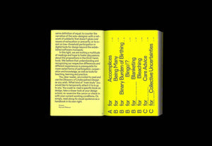Glossary of Undisciplined Design
