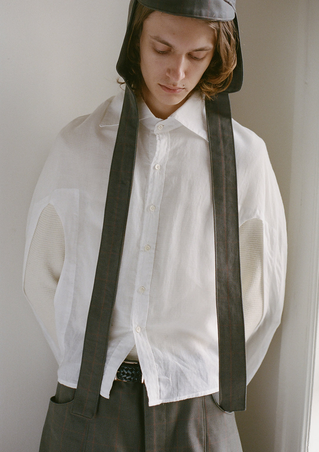 PONCHO DRESS SHIRT