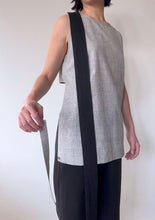 Sectional Vest - Grey Brown Black