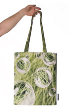 Bubbles On Grass Tote Bag