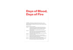 Days of Blood, Days of Fire (reprint)