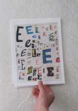 T-Shirt Alphabet Zine