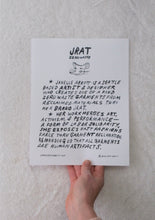 T-Shirt Alphabet Zine