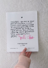 T-Shirt Alphabet Zine