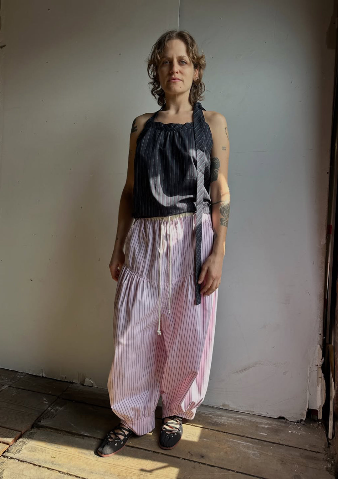 ARTA TANK - Nocturne Stripe