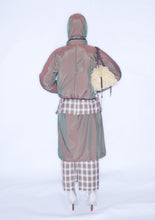 CHECK LONG SKIRT