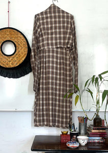 BJORK CHECK TOP