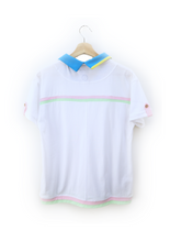 Split Collar Layered Tee