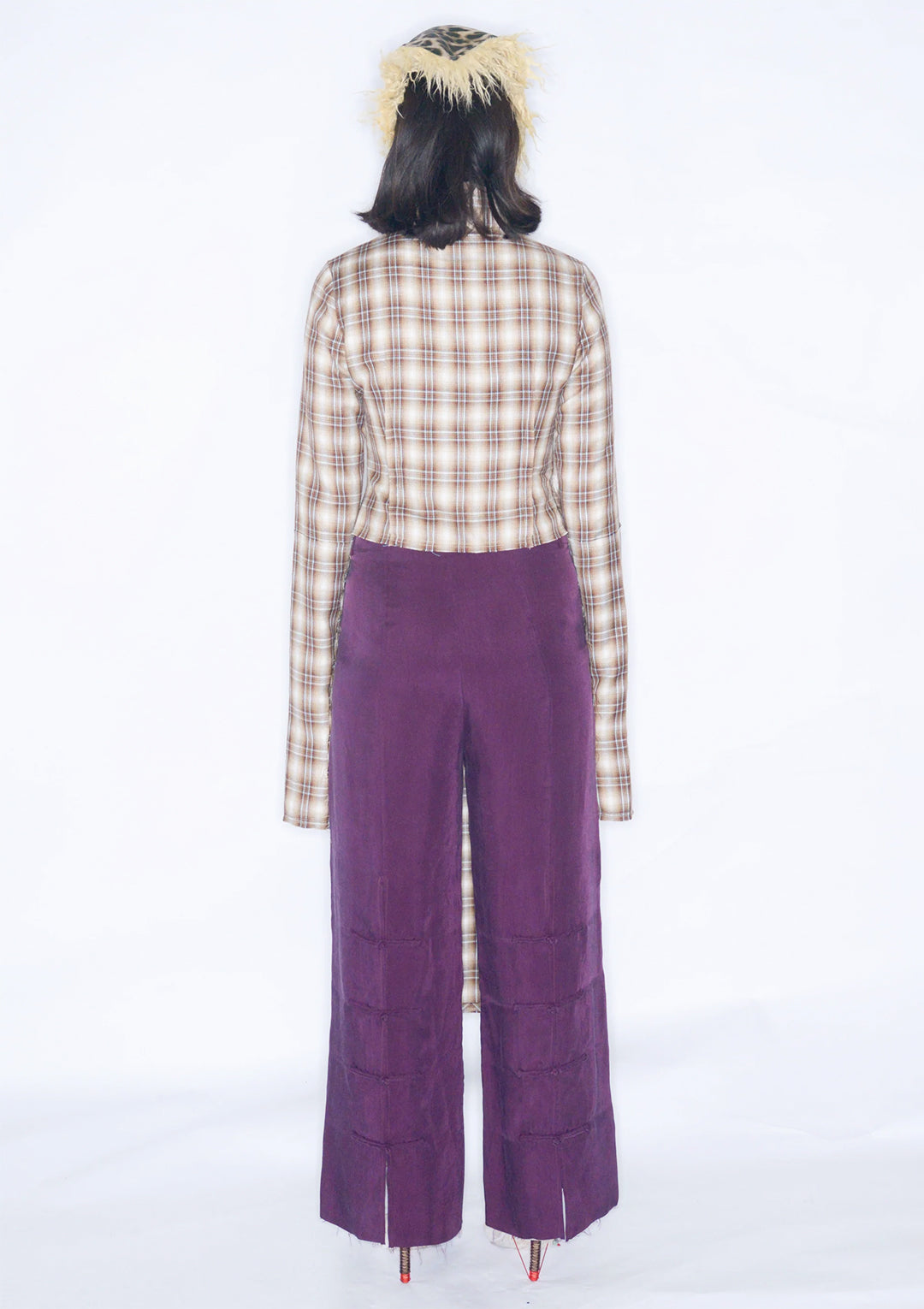 BJORK CHECK TOP