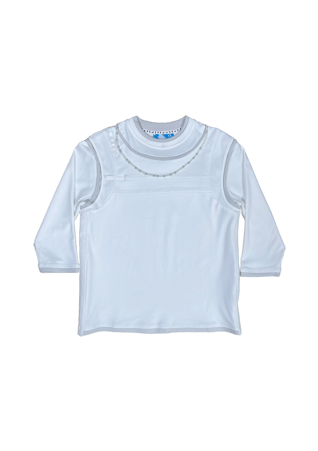 Camp Beaded 3/4 Sleeve Shirt