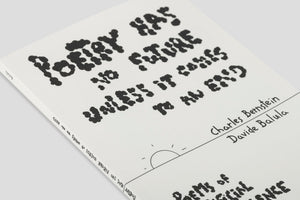 Poetry Has No Future Unless It Comes to an End: Poems of Artificial Intelligence