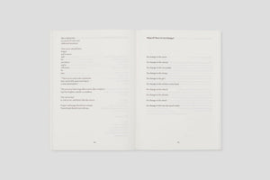 Poetry Has No Future Unless It Comes to an End: Poems of Artificial Intelligence