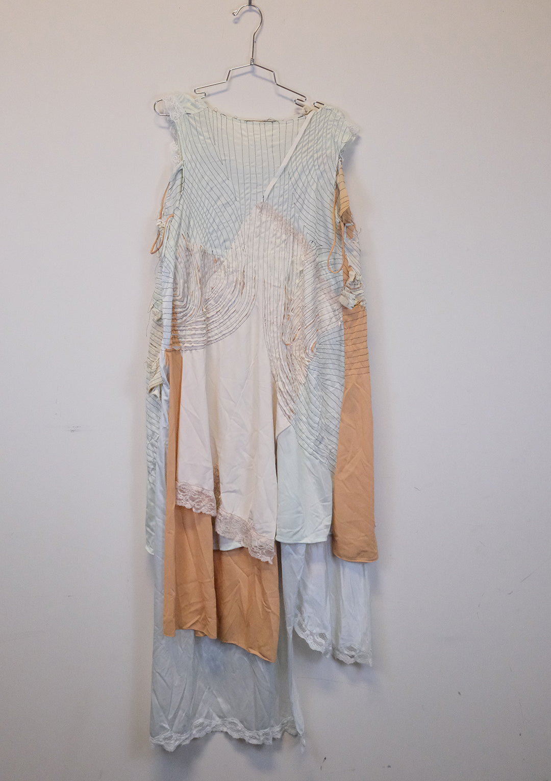 3T Lingerie Dress (Mint, Tan, Cream)