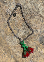 Double Rose Necklace