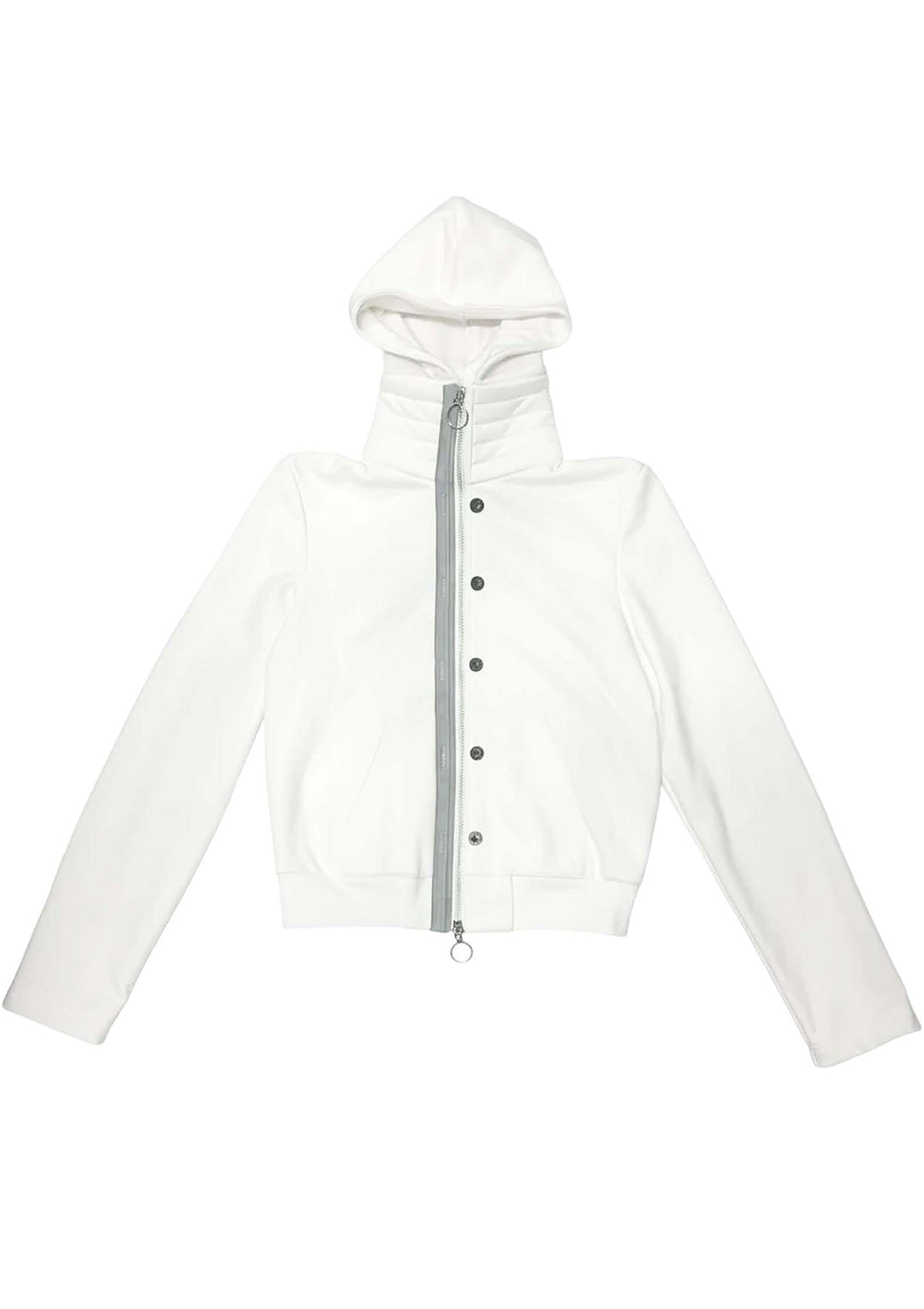 Double Closure Hoodie - 2 colors