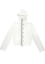 Double Closure Hoodie - 2 colors