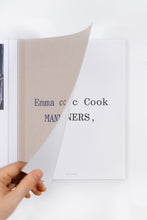 Emma cc Cook: MANNERS,