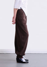 Suit-fabric Jogger - Dark Brown
