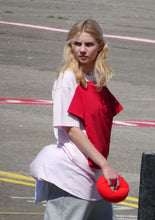 Double T-shirt - Red/Pink