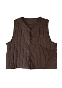 Hilanderas Vest - Rose Brown
