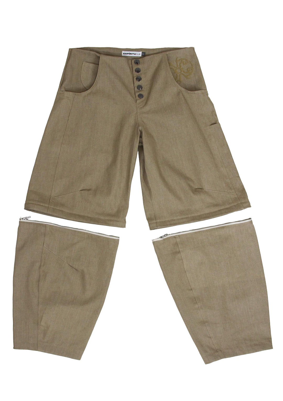 Tacto Convertible Shorts - Ocher