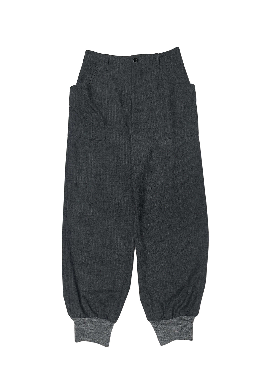 Suit-fabric Jogger - Gray