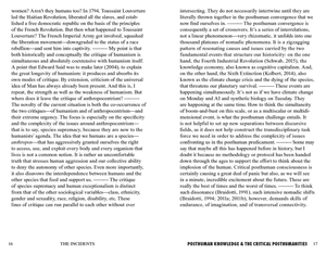Posthuman Knowledge and the Critical Posthumanities