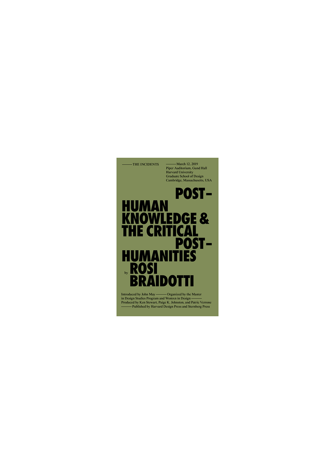 Posthuman Knowledge and the Critical Posthumanities