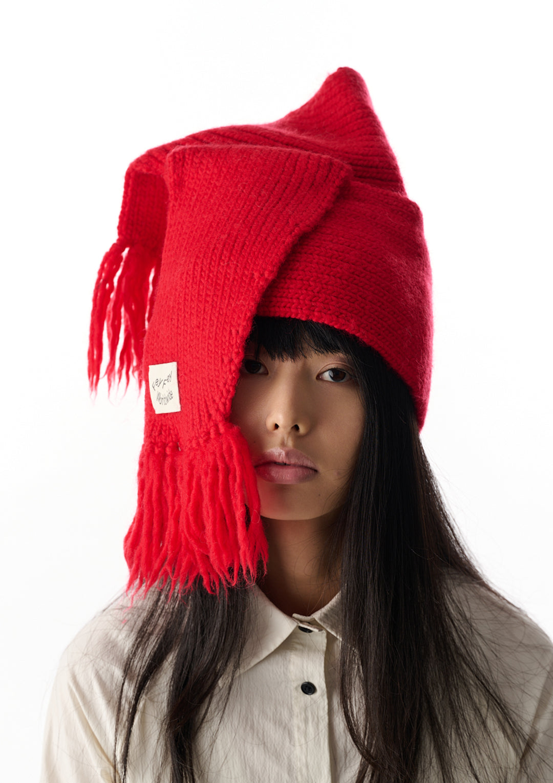 SCARF TALL HAT - 2 colors