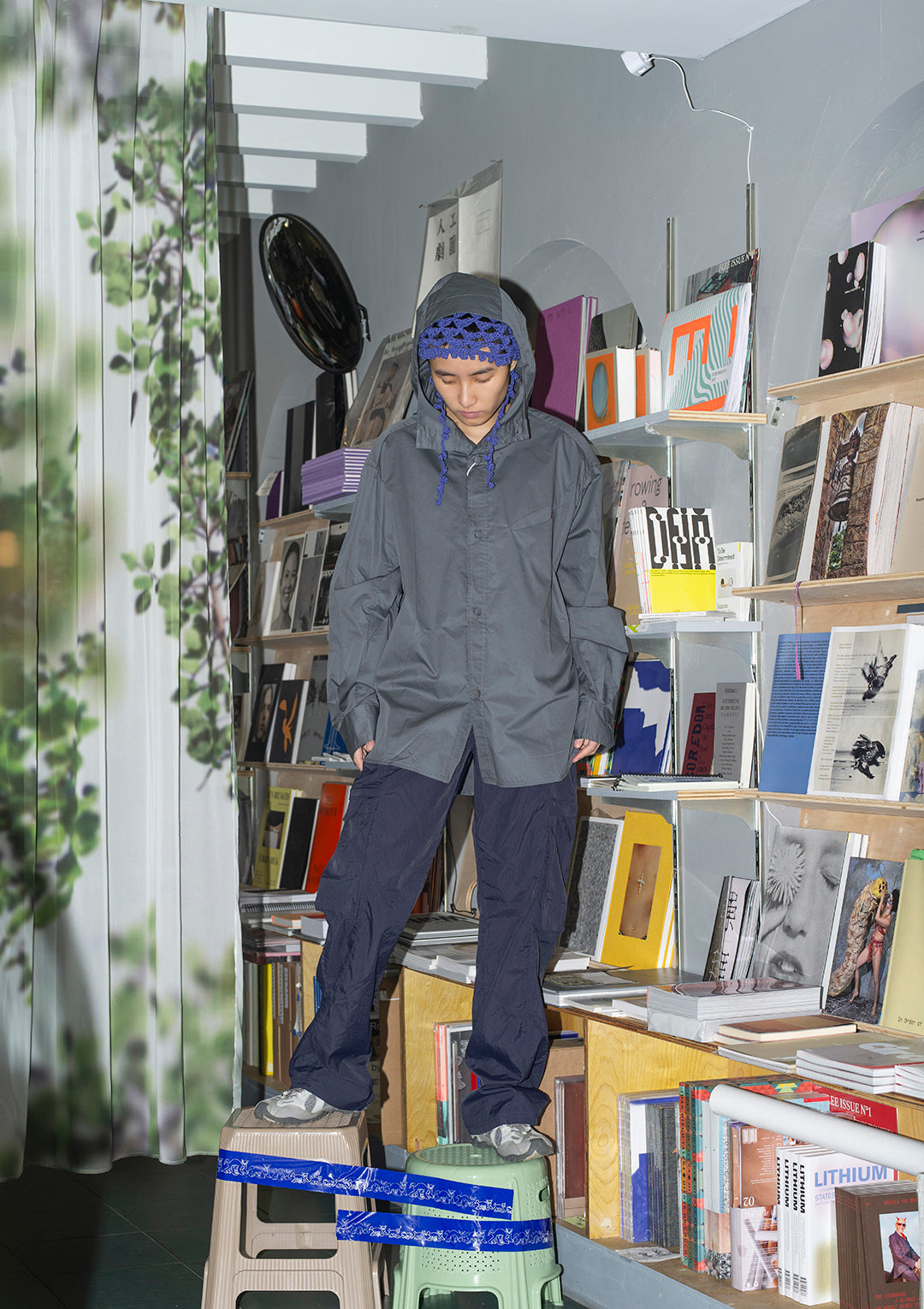 Hooded Shirt 连帽衬衫 - Grey