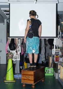 Drawstring Balloon Dress