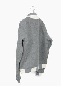 U-Line Striped Wool Jacket