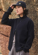 Eyelet Waffle Cardigan