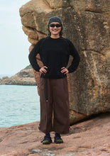 Nylon Climbing Pants - Brown