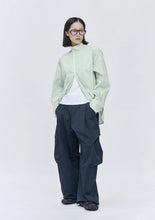 Cargo Pocket Wide Leg Pants
