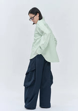 Cargo Pocket Wide Leg Pants