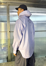 Zipped Hooded Shirt - Lavender