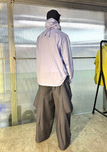 Zipped Hooded Shirt - Lavender