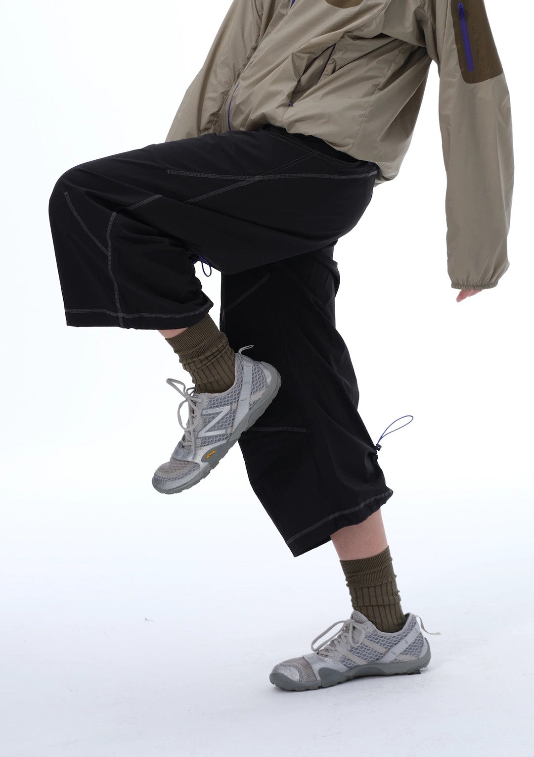 Quick Dry Climbing Pants 速干攀岩九分裤 - Black