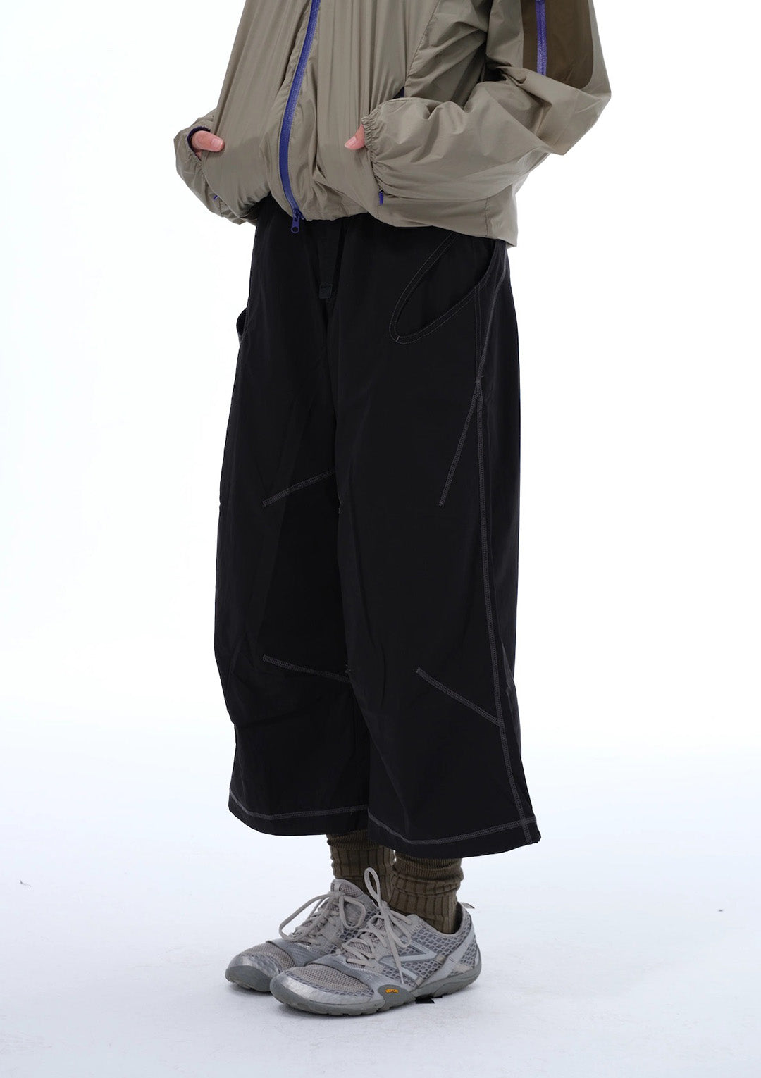 Quick Dry Climbing Pants 速干攀岩九分裤 - Black
