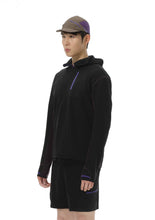 Merino Wool Patch Pocket Hooded Longsleeve
