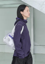 Lightweight Waffle Hoodie - Dark Purple
