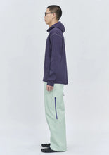Lightweight Waffle Hoodie - Dark Purple