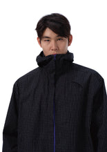 Plaid Hooded Shirt 格纹连帽衬衫 - Black