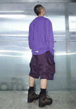 Waffle Long Sleeve Tee 华夫格长袖 - Purple